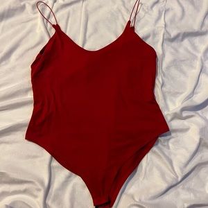 Red Bodysuit